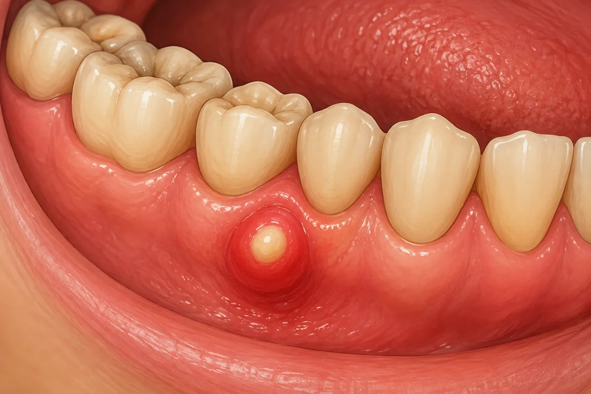 abscesso dentário